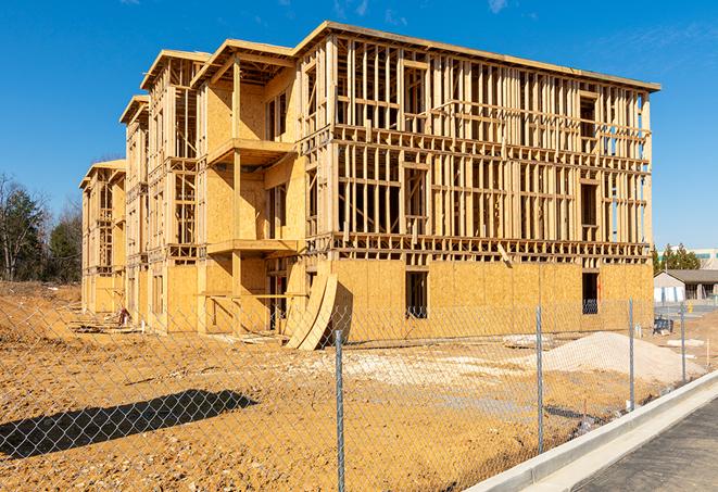 a long-lasting temporary fence helping to keep construction zones safe in Connell